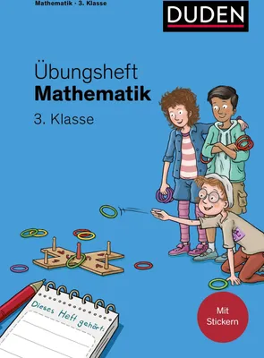 Produktbild von Übungsheft Mathematik - 3. Klasse: Mit Stickern und Lernerfolgskarten (Übungshefte Grundschule Mathematik)