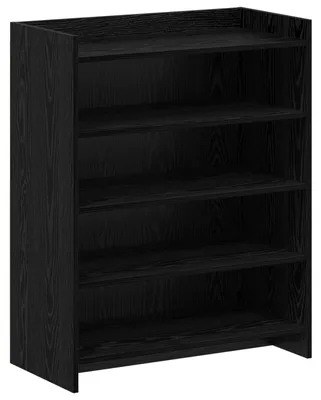 Produktbild von vidaXL Schuhschrank Schwarze Eiche 73,5 x 36 x 92 cm Holzwerkstoff