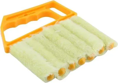 Image de Brosses de nettoyage pour mini-stores, lavables, en microfibre, pour le ménage
