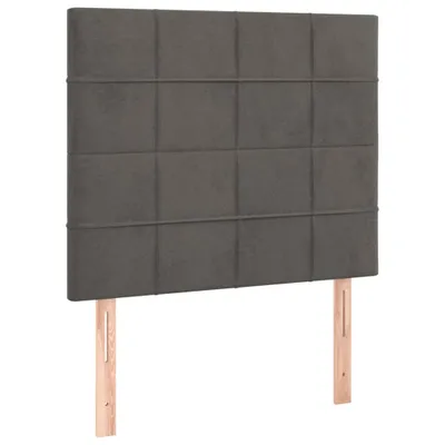 Produktbild von VidaXL 3116369, Dunkles Grau, Polyester, Holz, 900 mm, 118 cm, 128 cm, 50 mm