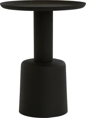 Produktbild von Light & Living - Beistelltisch MILAKI - Ø39x52cm - Schwarz