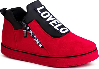 Produktbild von topschuhe24 2530 Damen Plateau Sneaker Slipper, Farbe:Rot, Größe:36 EU