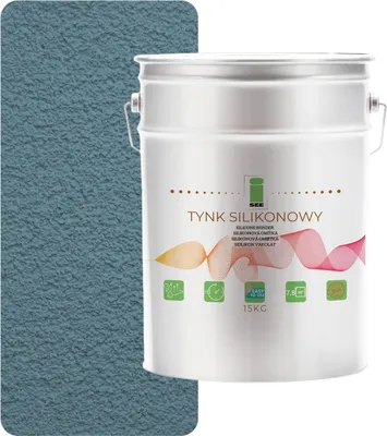 Produktbild von Silikonputz für Außenfassaden, Grauschiefer, 1,5 mm Premium, 15 kg