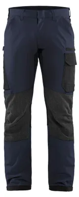 Produktbild von Blakläder® Service Arbeitshose 4-Wege-Stretch 1422 1645 in div. Farben, Farbe:schwarz/dunkelgrau, Größe:52