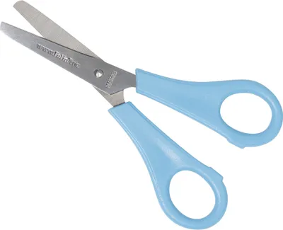 Produktbild von folia Kinder-Bastelschere rund für Rechtshänder