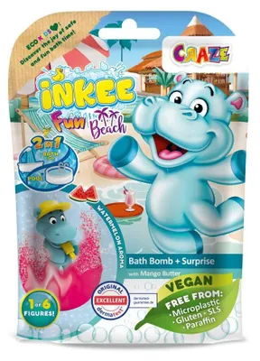 Produktbild von CRAZE INKEE Badebombe mit überraschendem Strandspaß