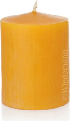 Produktbild von 100% Bienenwachskerzen Natur 100 x 80 mm, 1 Stück