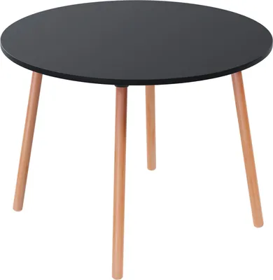 Immagine prodotto di Tavolo da bistrot Palomba TRPR100.23.01 rotondo 100cm faggio/nero.