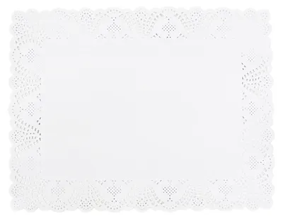 Produktbild von Tortenspitzen, rechteckig, 450x360x0,07 - 100 Stück