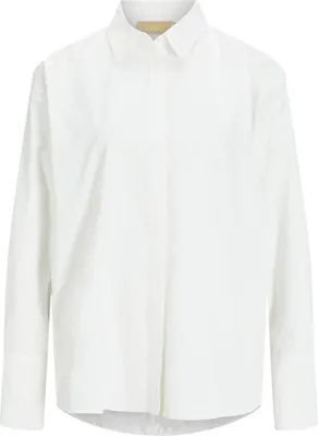Obrázek produktu pro Jack & Jones Caro Poplin Relaxed Jjxx Dlouhé rukávy Bílá L Dámská Bílá L
