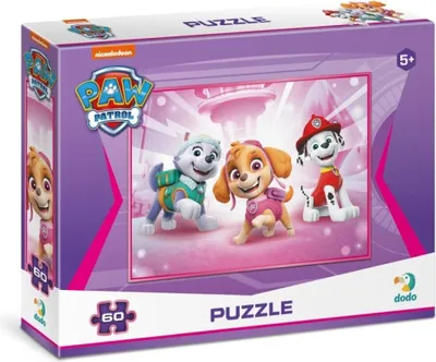 Productafbeelding van Puzzel met 60 stukjes. Paw Patrol