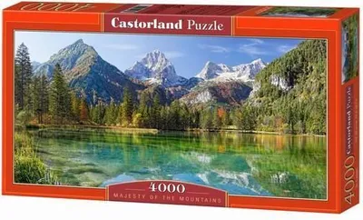 Immagine prodotto di Puzzle 4000 Lago in montagna CASTOR