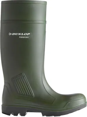 Produktbild von Ejendals Dunlop 462933 PUROFORT, Männlich, Erwachsener, Sicherheitsstiefel, Schwarz, Grün, Polyurethan (PU), Polyurethan (PU)