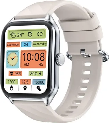 Image de Montre connectée Zeblaze GTS 4 AMOLED argentée