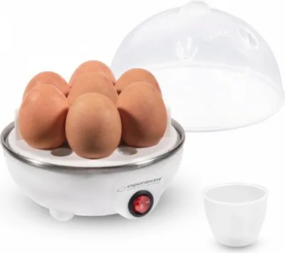 Produktbild von Esperanza EKE001 varič vajec 7 vajec 350 W Biela