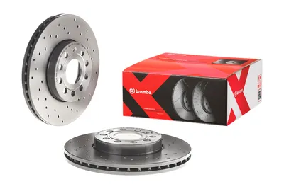 Obrázek produktu pro BREMBO Brzdové kotouče XTRA vrtané 09.9145.1X