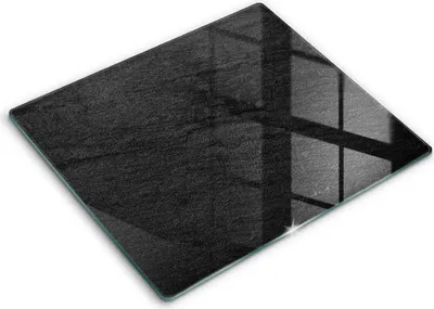 Zdjęcie produktu dla Deska kuchenna – 60 cm x 52 cm - Szklana deska do krojenia - Szkło hartowane – Antypoślizgowa - Skała Tekstura