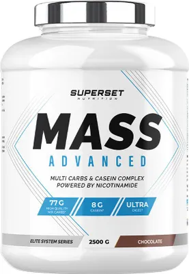 Image de Gainers - Superset Nutrition - MASS ADVANCED (2,5kg) - Saveur Chocolat