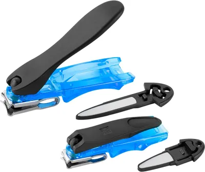 Produktbild von ZWILLING Nagelknipser-Set mit Feile, Fingernagelknipser, Blau