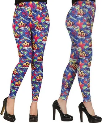 Produktbild von LEGGINGS Hose Bunt Disco 90er M