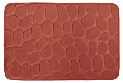 Image de Tapis De Bain Galet 40 X 60 Cm Terracotta - Msv Spirella Ld