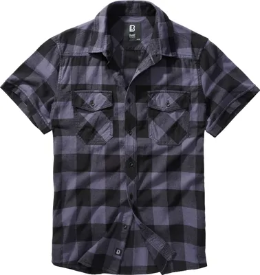 Produktbild von Brandit Karo T-Shirt Größe 6XL Farbe Schwarz/Grau
