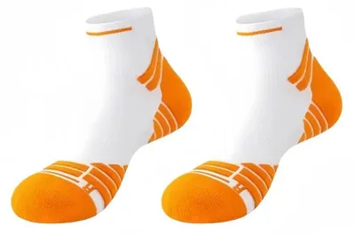 Image de Chaussettes de Sport Courtes Professionnelles | Antidérapa...|Orange 36–43 EU