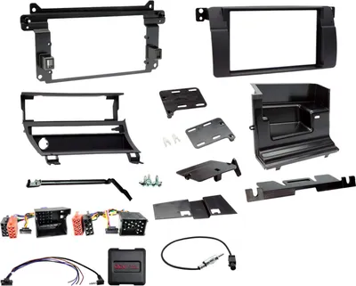 Obrázok produktu pre Súprava 2-DIN kompatibilná s BMW radu 3 (E46) 07/1998-02/2007 SWC/anténa