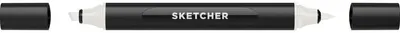 Produktbild von Molotow Twinmarker Sketcher brush+chisel NG540 neutralgrau 1