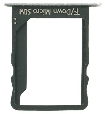 Produktbild von Huawei P8 Lite microSD Speicherkarten Karten Halter Tray Fach, Schwarz