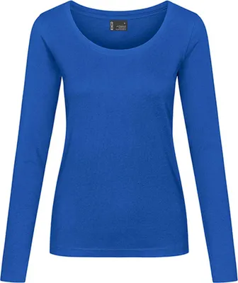 Produktbild von EXCD Langarmshirts Plus Size Damen, Kobaltblau, XXL