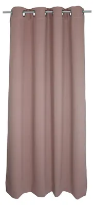 Produktbild von Verdunkelungsvorhang rosa Ösen Vorhang 135x175 blickdicht Blackout Gardine
