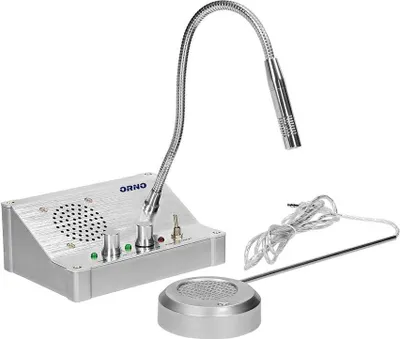Immagine prodotto di Citofono da banco, sistema di comunicazione vocale bidirezionale cablato, SECURIT