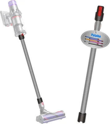 Produktbild von Verlängerungsrohr für Dyson V15 V11 V10 V8 V7 Staubsauger, Rohr für Dyson Ersatz Teleskoprohr Schnellspanner Verlängerungsstange, Staubsaugerrohr Zubehör 73cm（Grau）