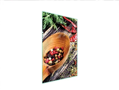 Produktbild von Glasschneidebrett 35x52 Gewürze
