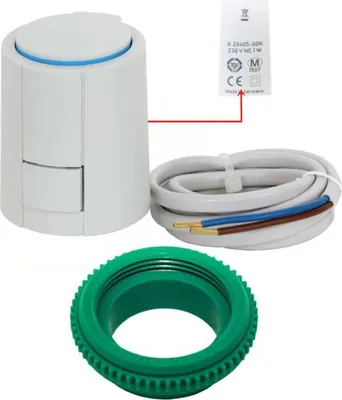 Produktbild von Stellantrieb Fußbodenheizung 24 V AC NC Alpha 5 Ventilanpassung VA41