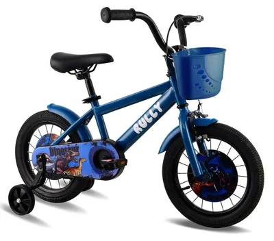 Image de Vélo pour enfants de 12 pouces, avec stabilisateurs amovibles et panier