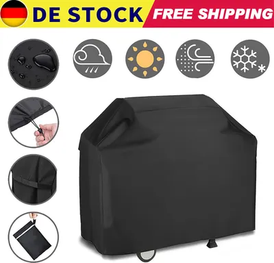 Produktbild von 145*61*117cm Grillabdeckung BBQ Grill Abdeckhaube UV Schutz Gasgrill Schutzhülle Wasserdicht Haube Universal