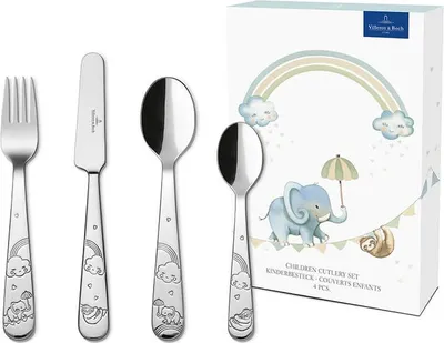 Zdjęcie produktu dla Villeroy & Boch Boho Kids / Walk like an Elephant Kinderbesteck 4tlg.
