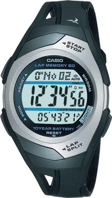 Produktbild von Casio STR-300C-1VEF schwarz Uhr
