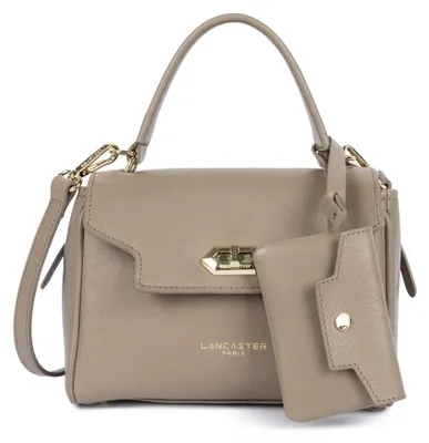 Image de Lancaster Sac à main A rabat avec fermoir S Mademoiselle Sable Foncé
