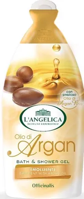 Zdjęcie produktu dla Żel pod prysznic i płyn do kąpieli z olejkiem arganowym L'Angelica (500ml), 46499