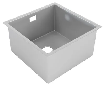 Produktbild von Wasophoogte Spülbecken - Edelstahl - 45x45x21 cm - Küchenspüle