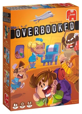 Productafbeelding van Overbooked: Het gezelschapsspel voor kinderen vanaf 8 jaar. Een strategisch bordspel
