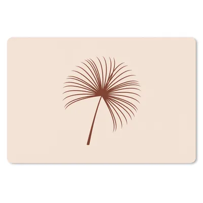 Produktbild von MuchoWow® Schreibtischunterlage Sommer - Pflanze - Braun 60x40 cm - XXL Mauspad - Großes Mauspad