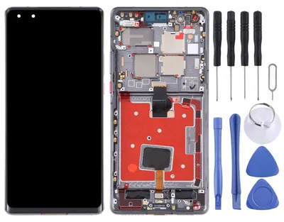 Immagine prodotto di Per Huawei Mate 40 Pro Display LCD completo con cornice Unità Touch Sostituzione Nero