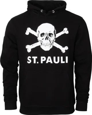 Produktbild von FC St. Pauli - Kapuzenpullover  Totenkopf - schwarz