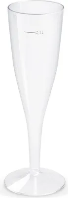 Immagine prodotto di Bicchiere da festa per spumante - champagne - 10 ml - 10 pz