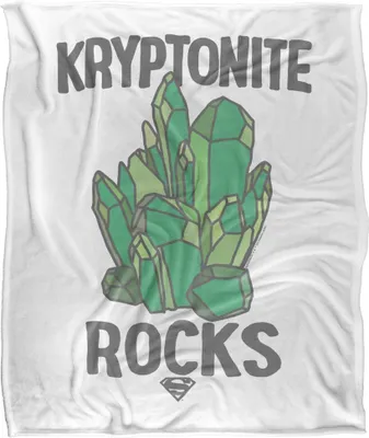 Produktbild von Superman - Decke "Kryptonite Rocks" TV18961 (Einheitsgröße) (Bunt)