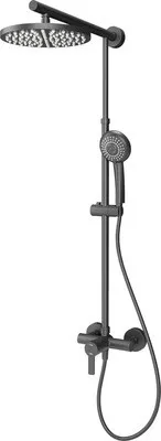 Produktbild von Duschsäule inkl. Einhebelmischer SCHULTE Classic ExpressPlus schwarz matt EP9620 68